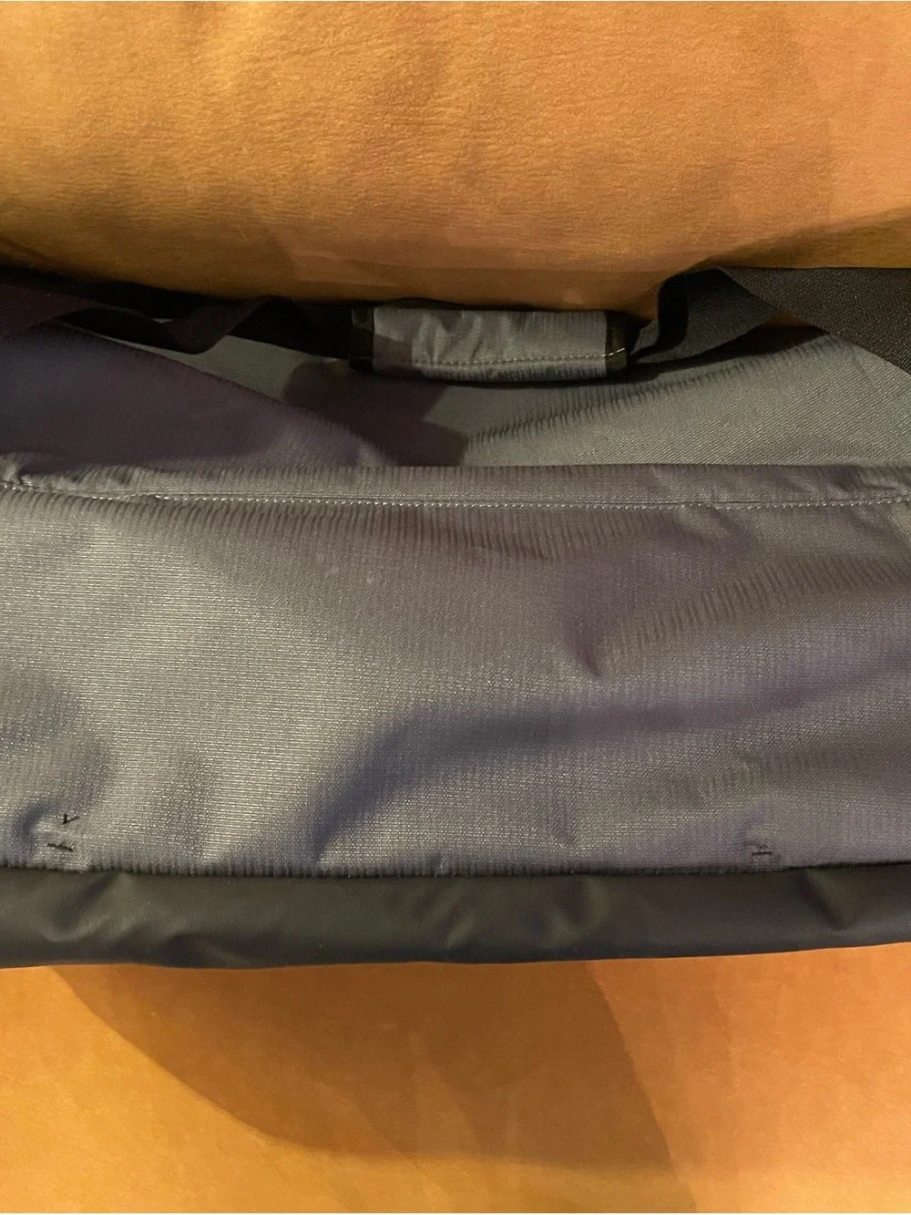 Nike Gray Duffel Bag with White Swoosh and Black Accents(NWOT)